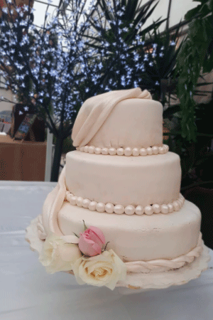 pastel boda